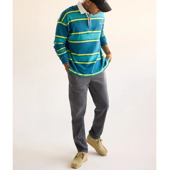 Chubbies Men's The Faded Greys Originals Stretch Twill Pant Size L - Picture 10 of 10